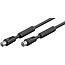 Goobay Antenna Cable with Ferrite (80 dB), Double Shielded 2.5 m