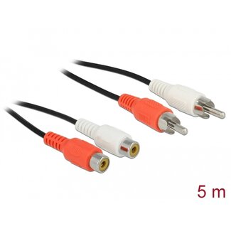 DeLOCK Delock RCA Extension Cable 5 m
