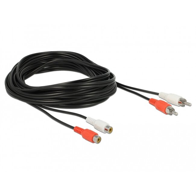 Delock RCA Extension Cable 5 m