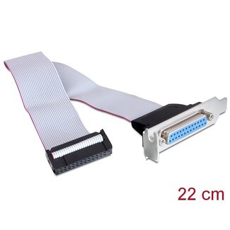 DeLOCK Delock Low Profile Slot Bracket > 1 x Parallel