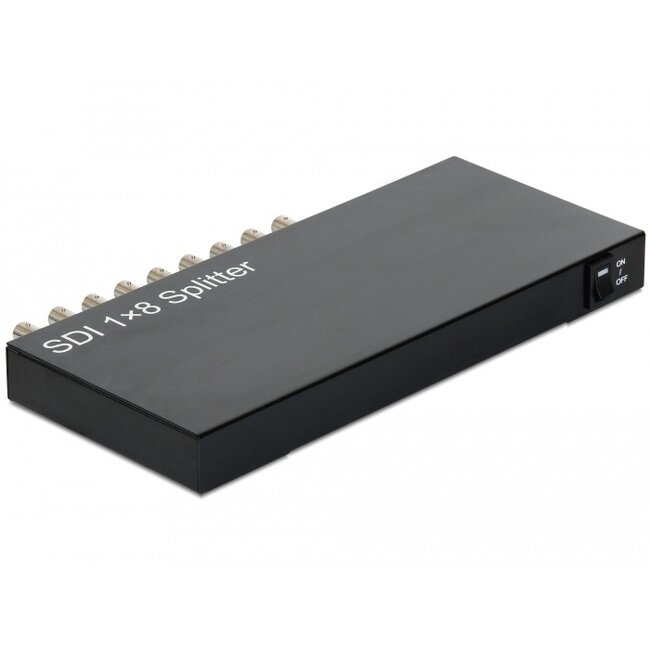 Delock 3G-SDI Splitter 1 in > 8 out