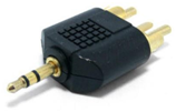 3.5 mm stereo naar RCA audiokabel, 1.5 meter
