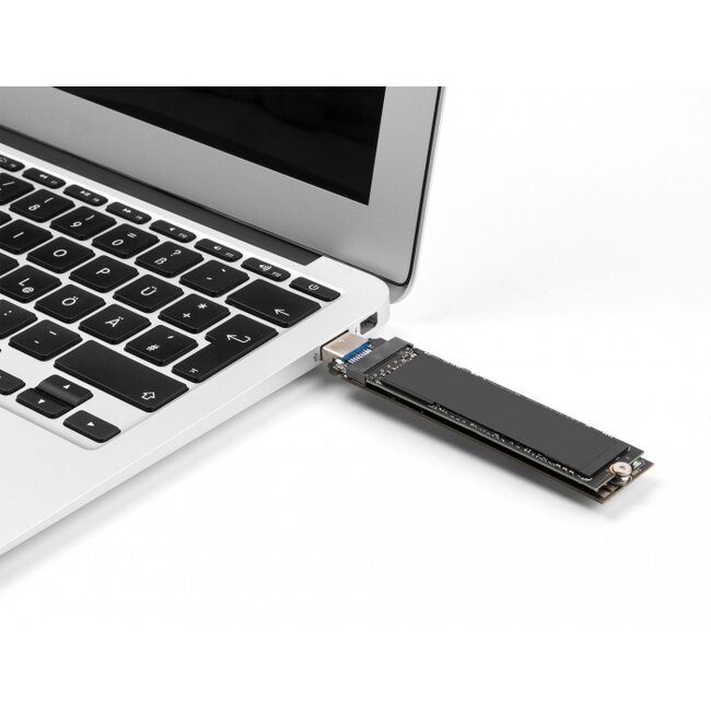 Delock Combo Converter for M.2 NVMe PCIe or SATA SSD with USB 3.2 Gen 2