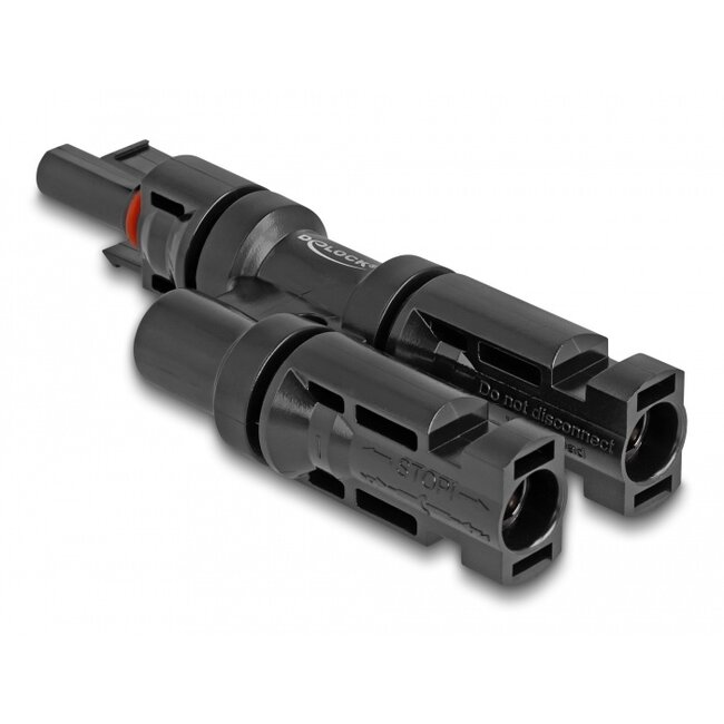 Delock DL4 Solar Connectors 1 x female to 2 x male