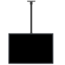 Multibrackets Plafondsteun Medium Single 3000 [zwart]