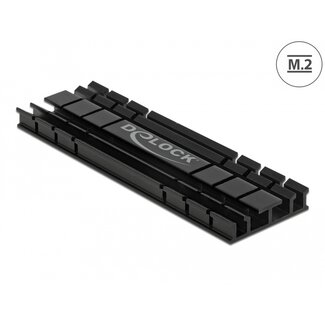 DeLOCK Delock Heat Sink flat 70 mm for M.2 module black