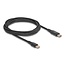 Delock USB 2.0 Fast Charging Cable USB Type-C™ male to male PD 3.1 140 W with power indication 1.20 m