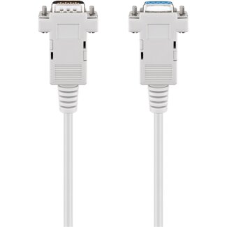 Goobay Goobay D-SUB 9-Pin Extension Cable, Male/Female, Serial 1:1 5 m