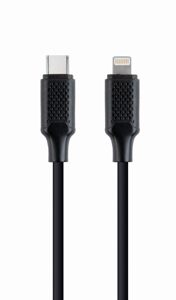 Gembird CC-USB2-CM8PM-1.5M USB-kabel 1,5 m USB 2.0 USB C Lightning Zwart
