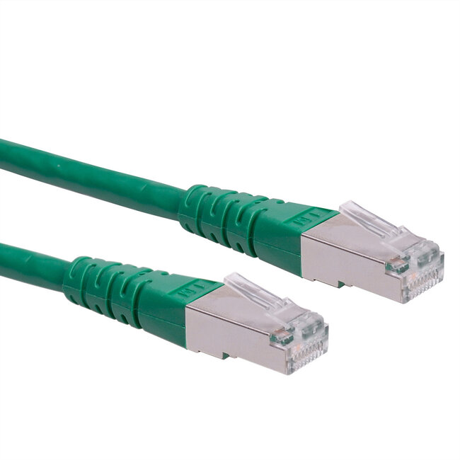 ROLINE patchkabel Cat.6 (Klasse E) S/FTP (PiMF), groen, 3 m