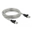 Delock RJ45 Cable Cat.6A U/FTP with metal jacket 5 m