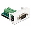 Delock Easy 45 Module VGA male to Terminal Block 22.5 x 45 mm