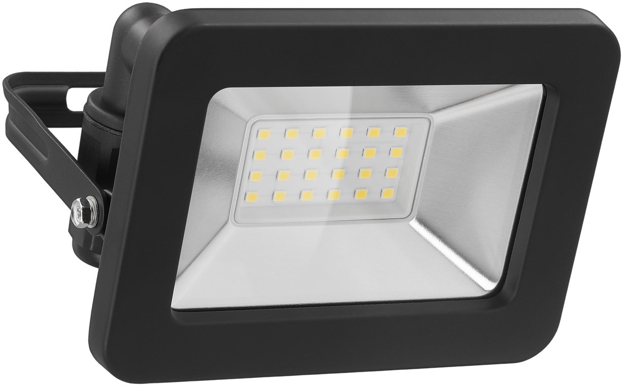 LED Schijnwerper voor buiten - 20W - IP65 - Zwart