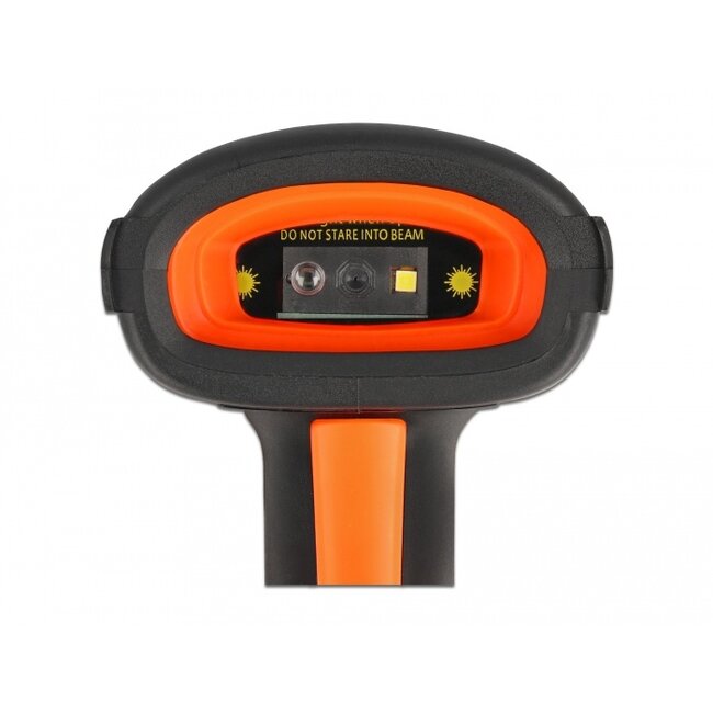 Delock Industrial Barcode Scanner 1D and 2D for 2.4 GHz, Bluetooth or USB