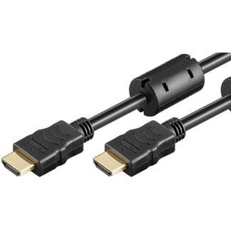 Goobay Goobay High Speed HDMI™ Cable with Ethernet ,Ferrite (4K@60Hz) 5 m