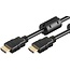 Goobay High Speed HDMI™ Cable with Ethernet ,Ferrite (4K@60Hz) 5 m