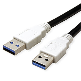 Bachmann BACHMANN USB 3.2 Kabel A/A 1:1, zwart, 3 m