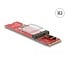 Delock Converter M.2 Key M male > M.2 Key E slot for USB and PCIe modules