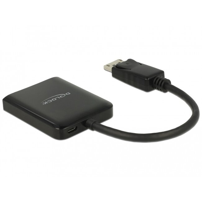 Delock DisplayPort 1.4 Splitter 1 x DisplayPort to 2 x HDMI MST