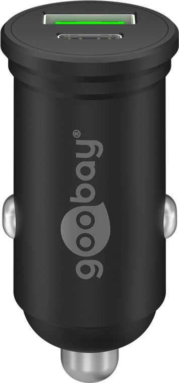 Goobay Dual-USB Car Fast Charger USB-C™ PD (Power Delivery) (45 W) |