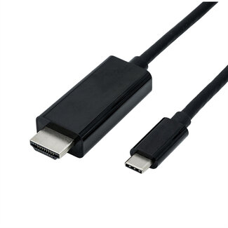 Roline ROLINE USB type C - HDMI adapterkabel, M/M, 3 m