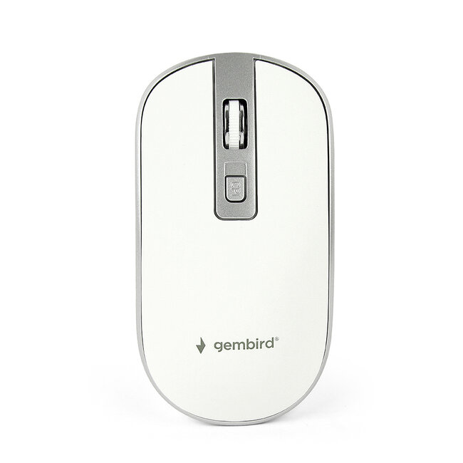 Draadloze muis wit/zilver