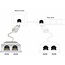 Delock RJ45 Port Doubler 1 x RJ45 plug > 2 x RJ45 jack (2 x ISDN)