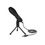 Delock USB Condenser Microphone with Table Stand - ideal for gaming, Skype and vocals