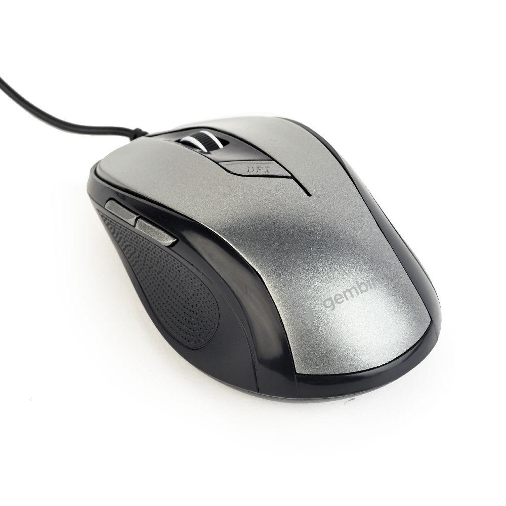 Optische muis USB zwart/antraciet
