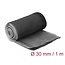 Delock EMI Shielding braided sleeve with hook-and-loop fastener heat resistant 1 m x 30 mm black