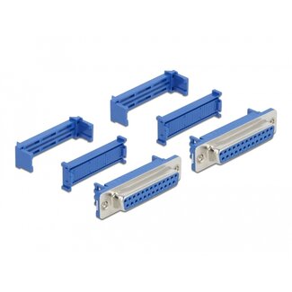 DeLOCK Delock D-Sub 25 female with insulation displacement 2 pieces