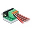 Delock D-Sub9 female to Terminal Block with Push Button horizontal