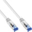 InLine® Patchkabel Cat.6(A) S-STP/PiMF, LSZH 500MHz, wit, 20m