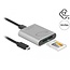 Delock USB Type-C™ Card Reader with aluminium enclosure for CFexpress memory cards