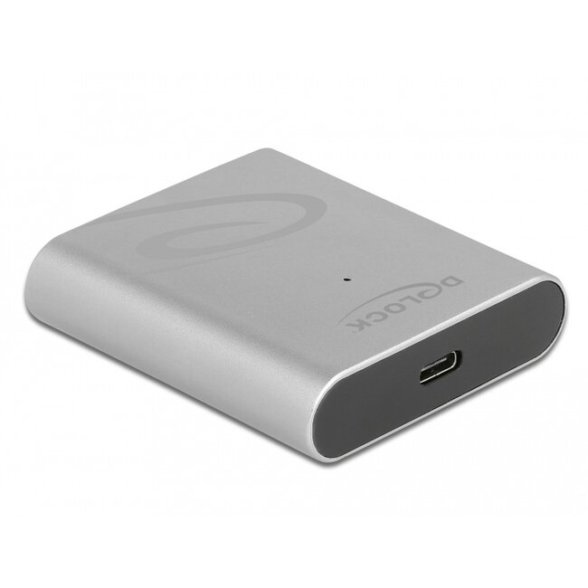 Delock USB Type-C™ Card Reader with aluminium enclosure for CFexpress memory cards