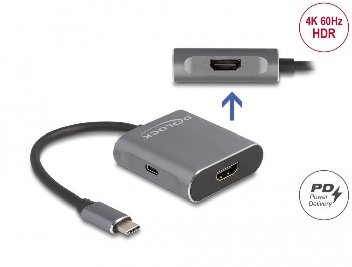 DeLOCK Delock USB Type-C? Splitter2 xHDMI USB-C