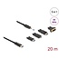 Delock Active Optical 5 in 1 HDMI Cable 8K 60 Hz 20 m