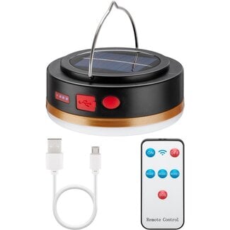 Goobay Goobay LED Solar Camping Lamp with IR Remote Control