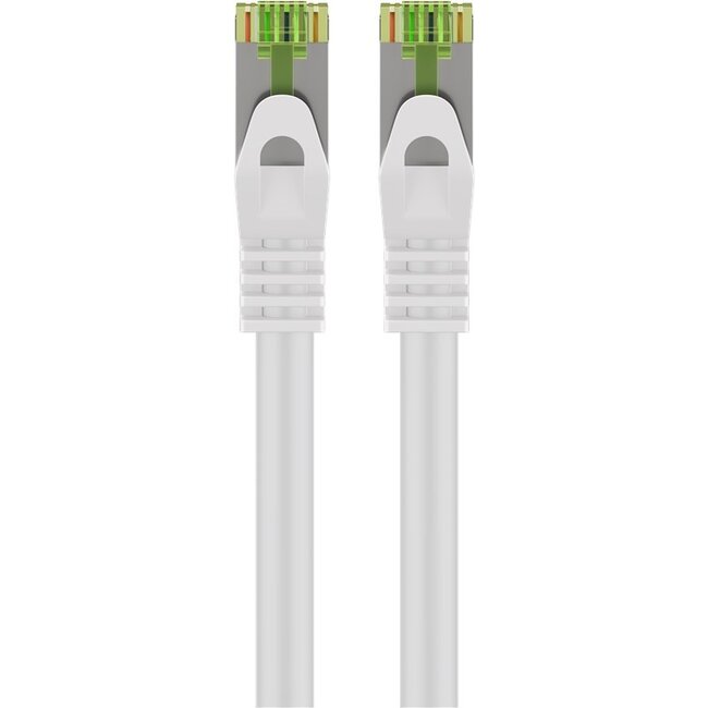 Goobay RJ45 Patch Cord with CAT 8.1 S/FTP Raw Cable, AWG 26, white 20 m