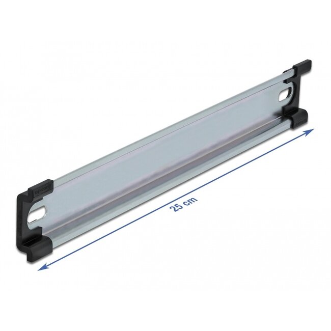 Delock DIN Rail 35 x 7.5 mm (25 cm) Steel