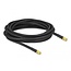 Delock Antenna Cable RP-SMA plug to RP-SMA plug LMR/CFD300 5 m low loss