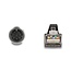 Delock M12 Cable A-coded 8 pin male to RJ45 male PUR (TPU) 1 m