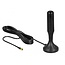 Delock LTE Antenna SMA plug 3 - 5 dBi 12.4 cm fixed omnidirectional with magnetic base and connection cable RG-174 A/U 3 m outdoor black