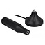 Delock LTE Antenna SMA plug 3 - 5 dBi 12.4 cm fixed omnidirectional with magnetic base and connection cable RG-174 A/U 3 m outdoor black