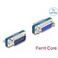 Delock RF/EMI Interference Suppression Filter D-Sub 15 pin male to female with low-pass inductive
