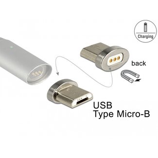 DeLOCK Delock Magnetic Adapter USB Type Micro-B male