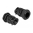 Delock Cable Gland PG21 with strain relief and bending protection black