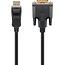 Goobay DisplayPort™/DVI-D Adapter Cable 1.2, gold-plated 2 m