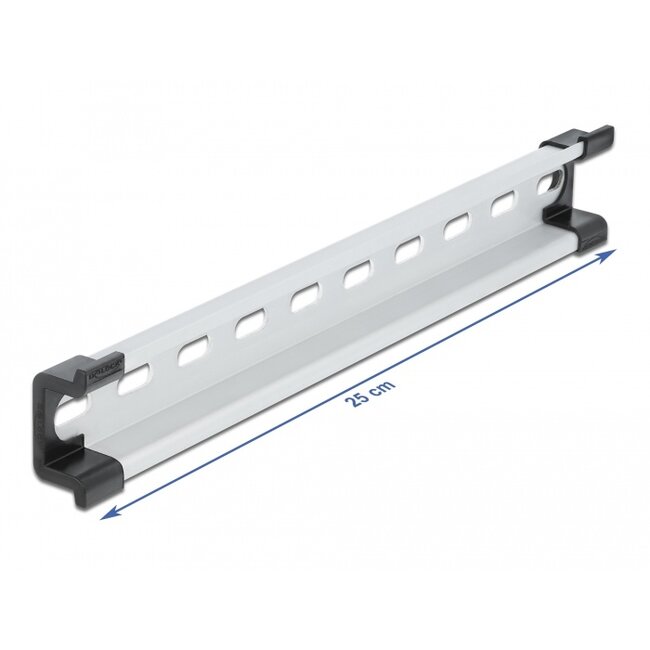 Delock DIN Rail 35 x 15 mm (25 cm) Aluminium