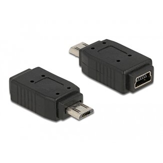 DeLOCK Delock Adapter USB micro-B male to USB Mini 5 pin female
